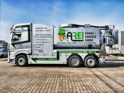 Laster von der Seite